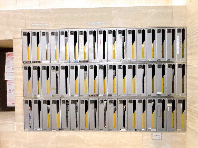 その他 郵便物を受け取るための郵便受けも、きちんと管理されています。