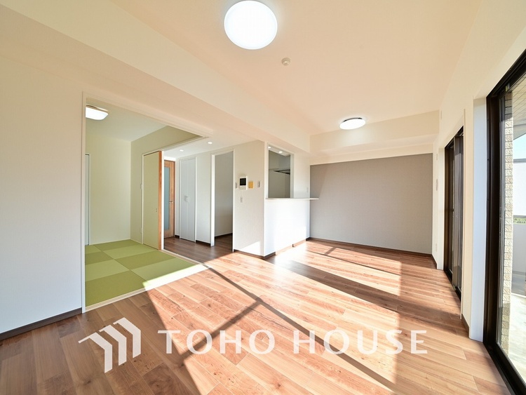 内装 ゆったりとくつろげる上質なリビングダイニング