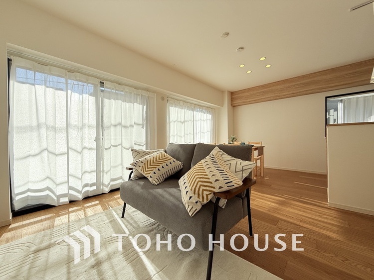 内装 ゆったりとくつろげる上質なリビングダイニング