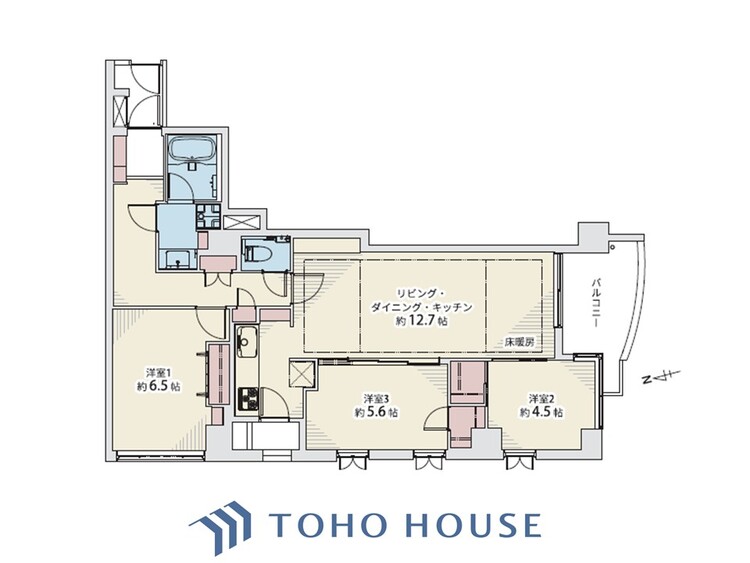 間取り 家族みんなの笑顔が、笑い声が絶えない幸せいっぱいのこの場所で新たな生活が始まる。
