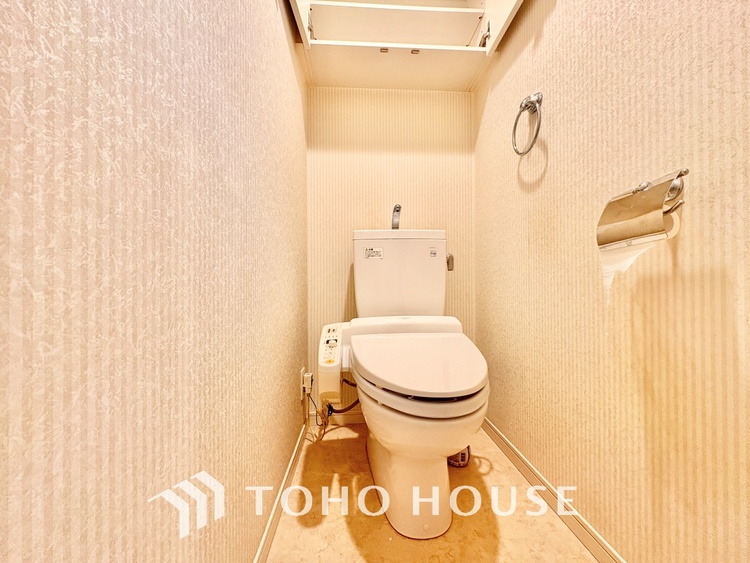 トイレ 清潔感あふれる快適なトイレ。毎日を心地よく過ごせるおすすめポイントです。