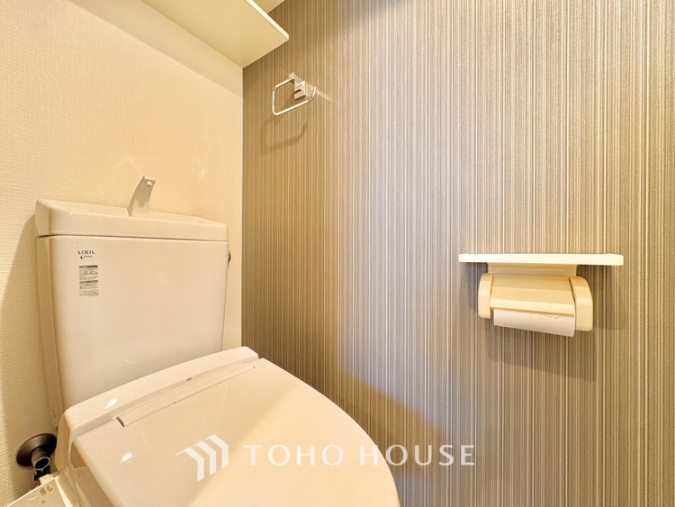 トイレ 清潔感あふれる快適なトイレ。毎日を心地よく過ごせるおすすめポイントです。