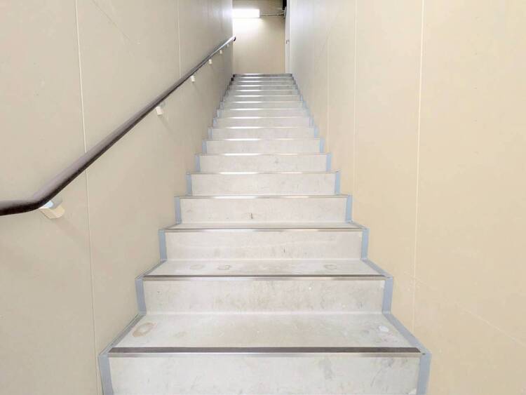 その他 共用部の階段です。明るく清潔に管理されています。