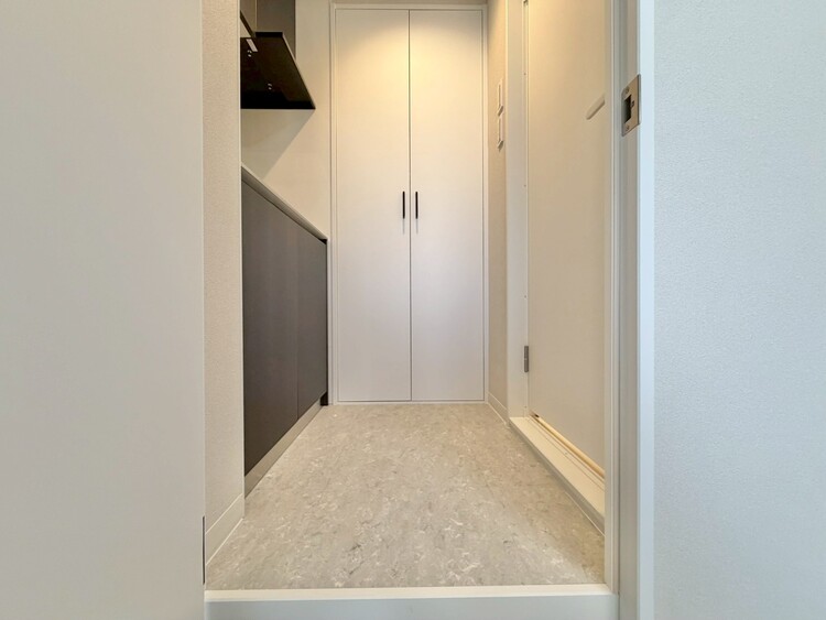 その他 十分な広さの脱衣所。