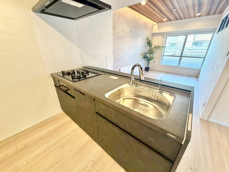 その他 開放感のあるキッチンスペース。調理をしながら、会話も弾みそうですね。