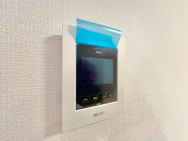 その他 誰が来てもわかる様にモニター付きインターホンを設置。
