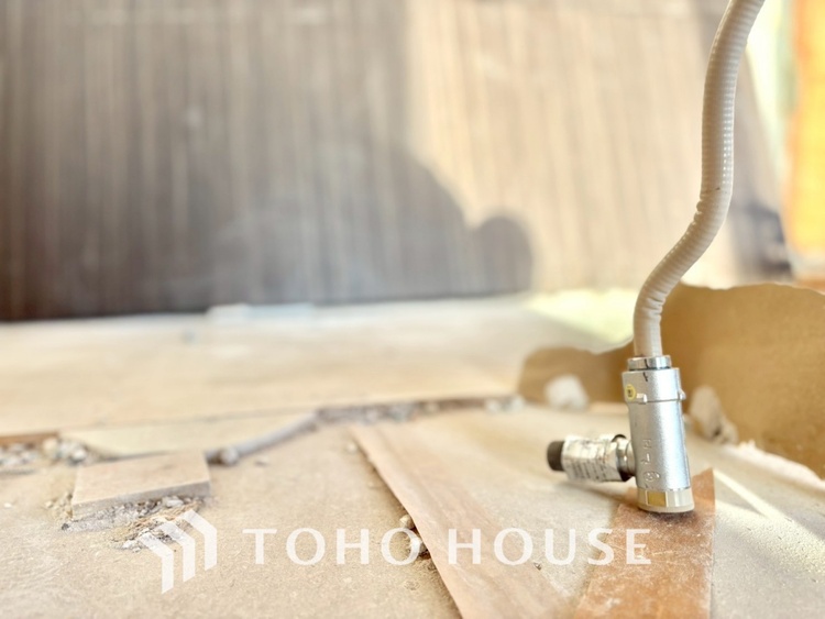 キッチン 現在改装中◆家族のおはよう◆の声を笑顔で迎えてあげられるシステムキッチン。朝ごはんが楽しみでちょっと早起きしたくなるんです。