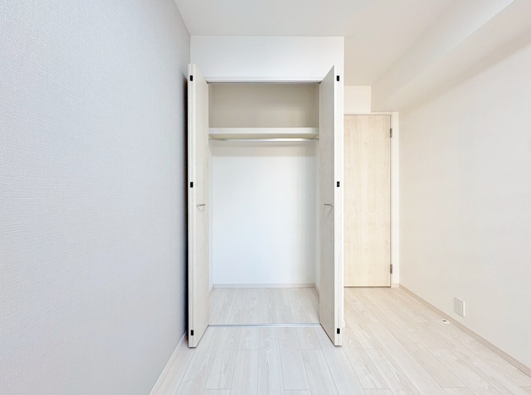 収納 居室にはクローゼットがあり、荷物もスッキリ収納して快適にお過ごしいただけます。