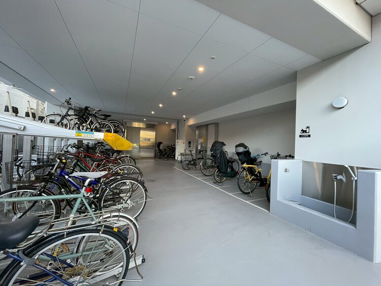 その他 きちんと整備された駐輪場。住む方の心遣いが感じられます。
