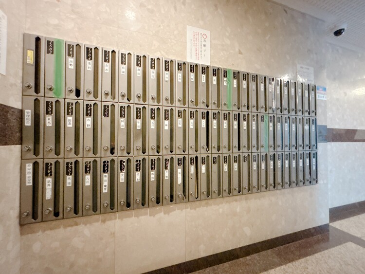 その他 郵便物を受け取るための郵便受けも、きちんと管理されています。