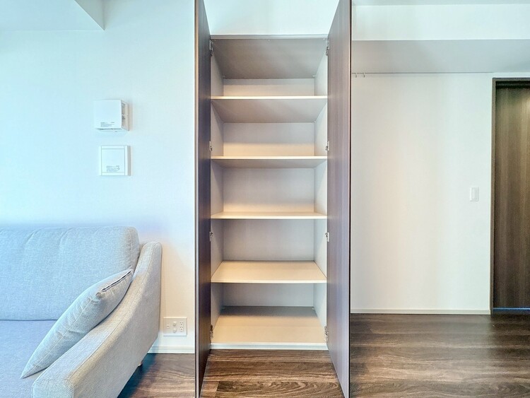 収納 居室にはクローゼットがあり、荷物もスッキリ収納して快適にお過ごしいただけます。
