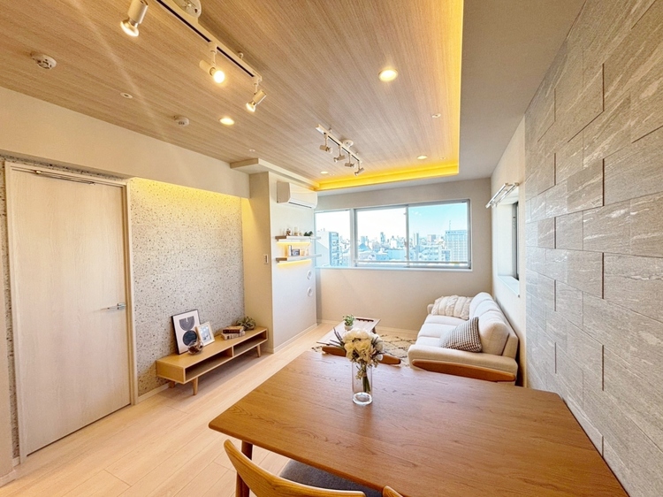 居間 「空間が織り成すひとつ先の住み心地」を演出します。