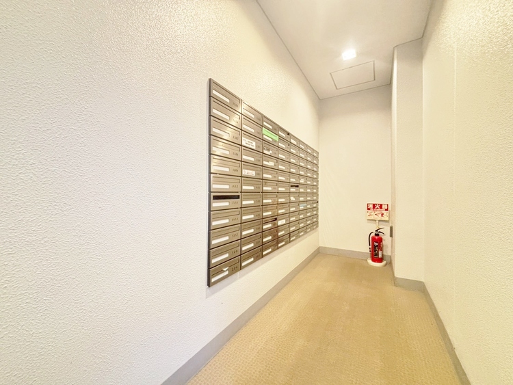 設備 郵便物を受け取るための郵便受けも、きちんと管理されています。