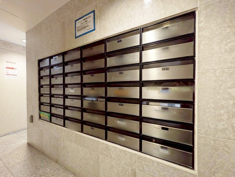 その他 郵便物を受け取るための郵便受けも、きちんと管理されています。