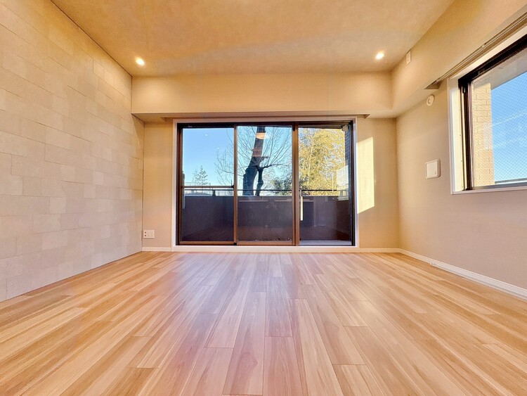 居間 豊かな居住性と、安心感を満たすクオリティが見事に調和した住空間。