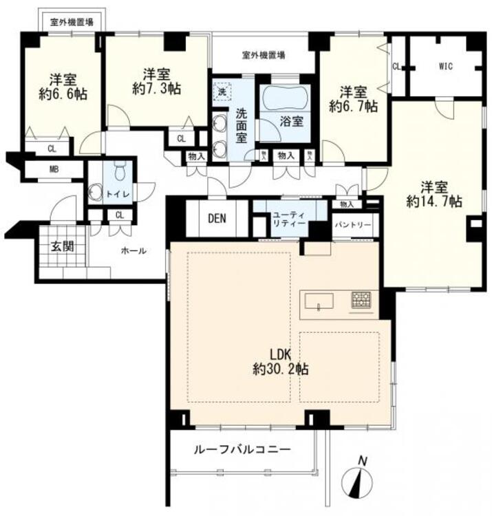 間取り 間取図　４ＬＤＫ