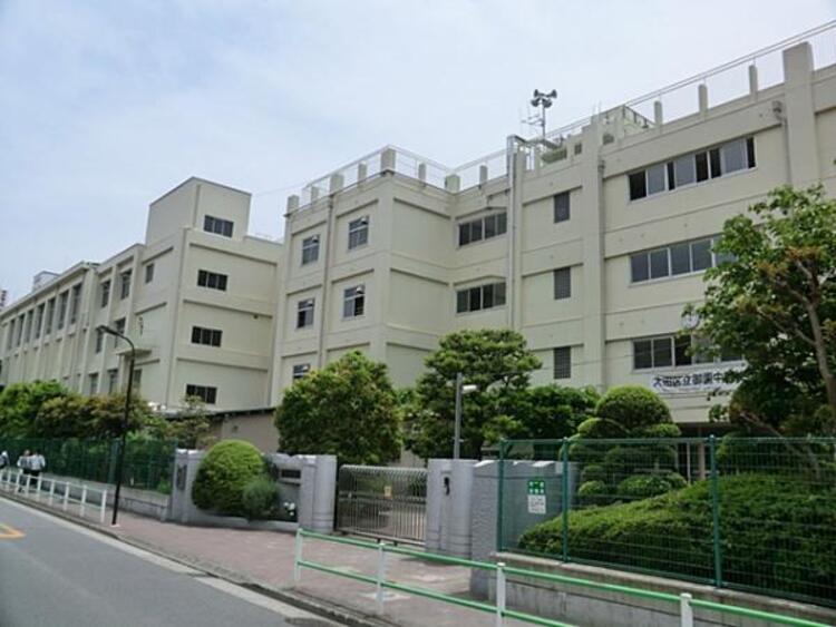 周辺 大田区立御園中学校 110m