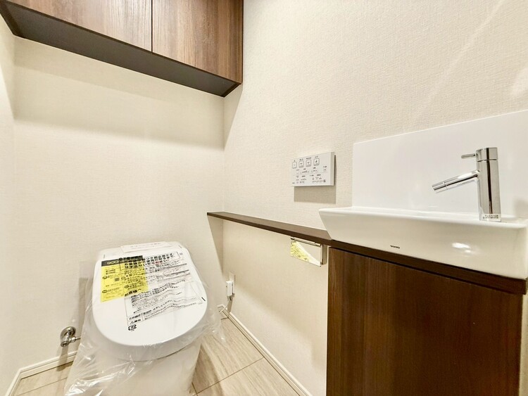 その他 清潔感の高いお手洗い。