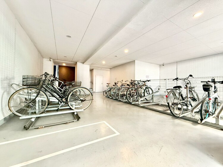 その他 駐輪場も綺麗に整頓されています。※空き状況は都度ご確認下さい。