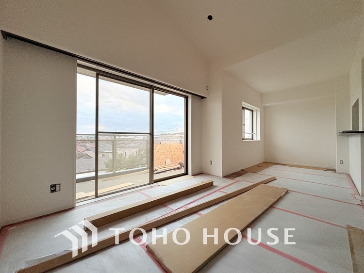 内装 ゆったりとくつろげる上質なリビングダイニング（リフォーム中）