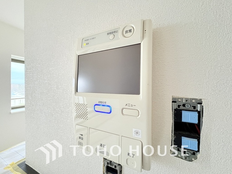その他 来客が一目でわかるモニター付きインターホン