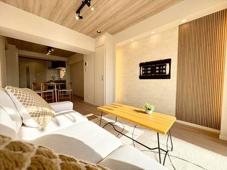 内装 【LIVING】◆家族◆愛する家族を一目で見渡せる。家族が集う空間。永遠に続く幸せな毎日を、ここで。