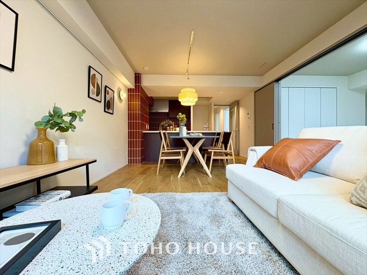 内装 【LIVING】◆家族◆愛する家族を一目で見渡せる。家族が集う空間。永遠に続く幸せな毎日を、ここで。