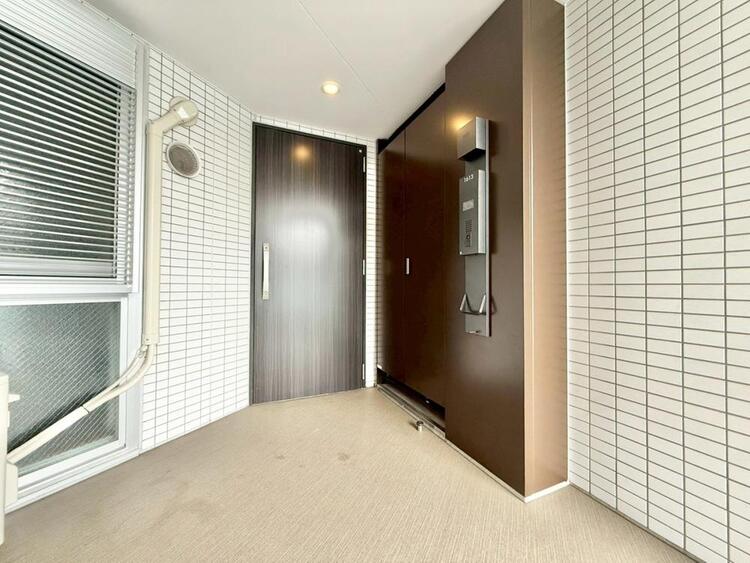 その他 清潔感のある落ち着いた雰囲気の玄関です。