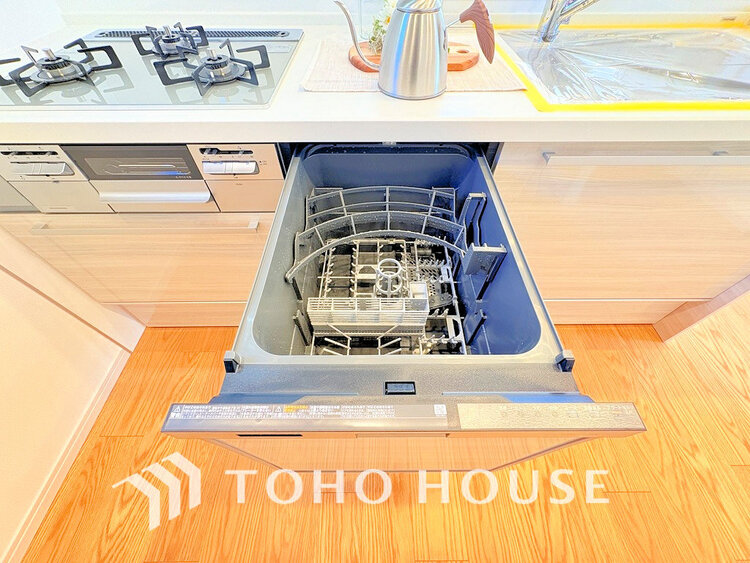 その他 ビルトイン式食洗機完備のシステムキッチンで食後もゆったり家族団らん