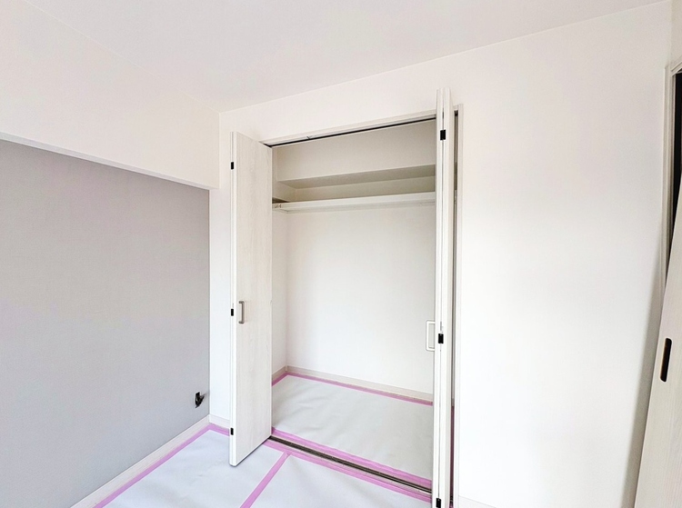 収納 居室にはクローゼットがあり、荷物もスッキリ収納して快適にお過ごしいただけます。