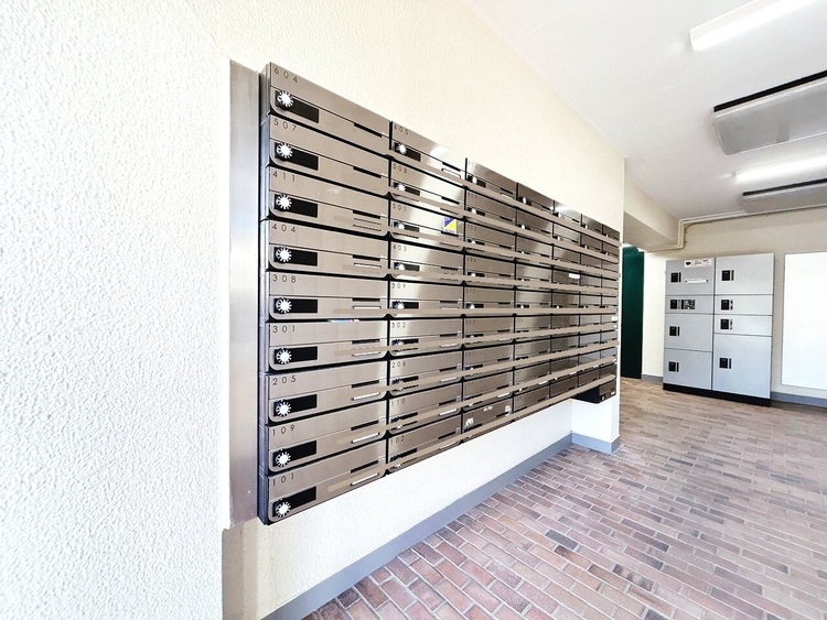 設備 郵便物を受け取るための郵便受けも、きちんと管理されています。
