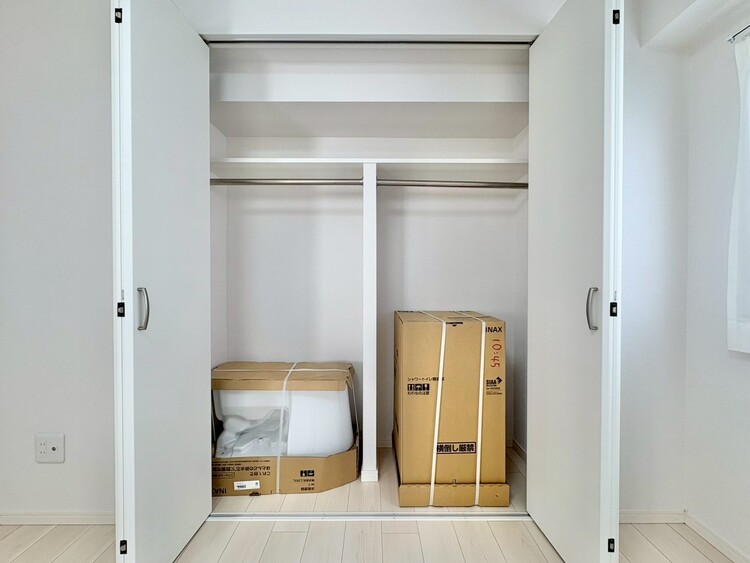 収納 居室にはクローゼットがあり、荷物もスッキリ収納して快適にお過ごしいただけます。