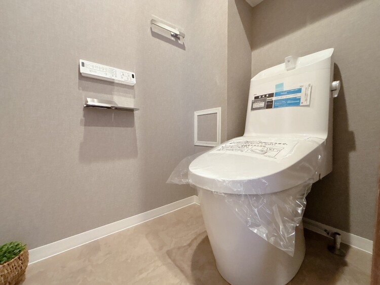 トイレ 暮らしの中のさりげないひとときの快適さにも、こだわりを、持って設備を配しております。
