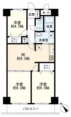 朝日プラザ横浜神之木公園の物件画像
