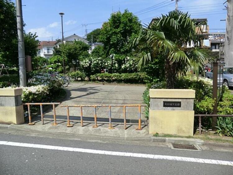 周辺 大口池下公園　200ｍ