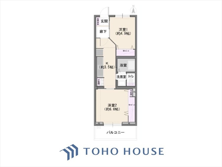 間取り ◆居心地のいい暮らし◆には欠かせない眩い採光。ゆったりとした幅の窓からこの空間に降り注ぐ採光が絶えない。明るいリビングこそ居心地のいい暮らしが待っているのだと思う。