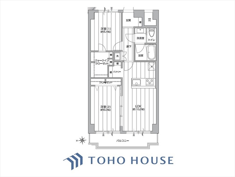 間取り ◆居心地のいい暮らし◆には欠かせない眩い採光。ゆったりとした幅の窓からこの空間に降り注ぐ採光が絶えない。明るいリビングこそ居心地のいい暮らしが待っているのだと思う。