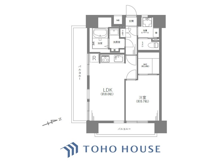 間取り 暮らし続けることで、住まいの意味を問いかける。団欒を育むスペースは通風・日当たり良好で、窓を開けるとすこやかな風が吹き抜けます。