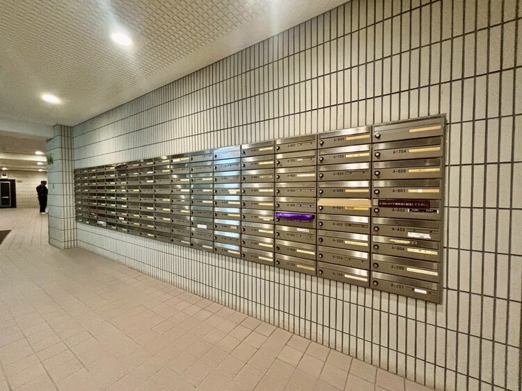 設備 郵便受けも、きちんと管理されています。