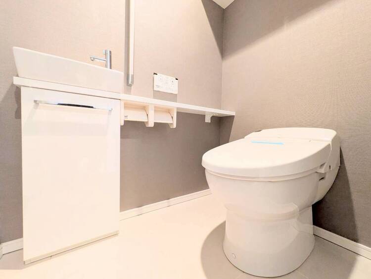 トイレ 清潔感の高いお手洗い。