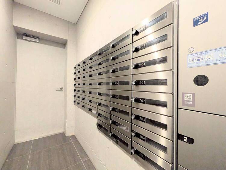 設備 郵便受けも、きちんと管理されています。