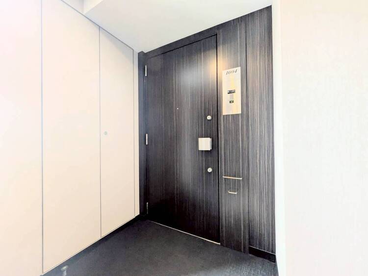 玄関 清潔感のある落ち着いた雰囲気の玄関です。