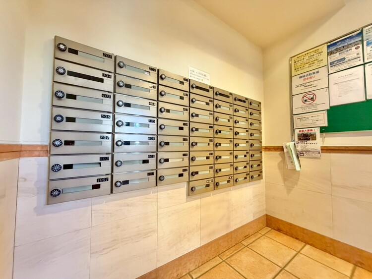 その他 郵便受けも、きちんと管理されています。