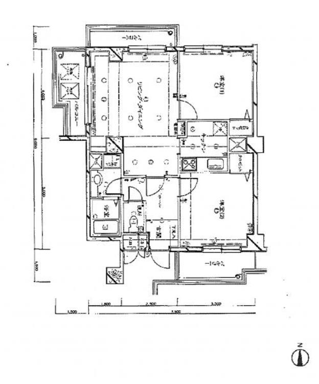 間取り 心地よい風と明るさ、3方角部屋ライフ。