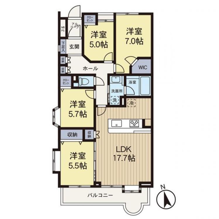 間取り 【間取図】その家から感じられる、気品・上質・重厚感・極細やかさ、そのすべては見た者に安らぎを与える特別な空間です。