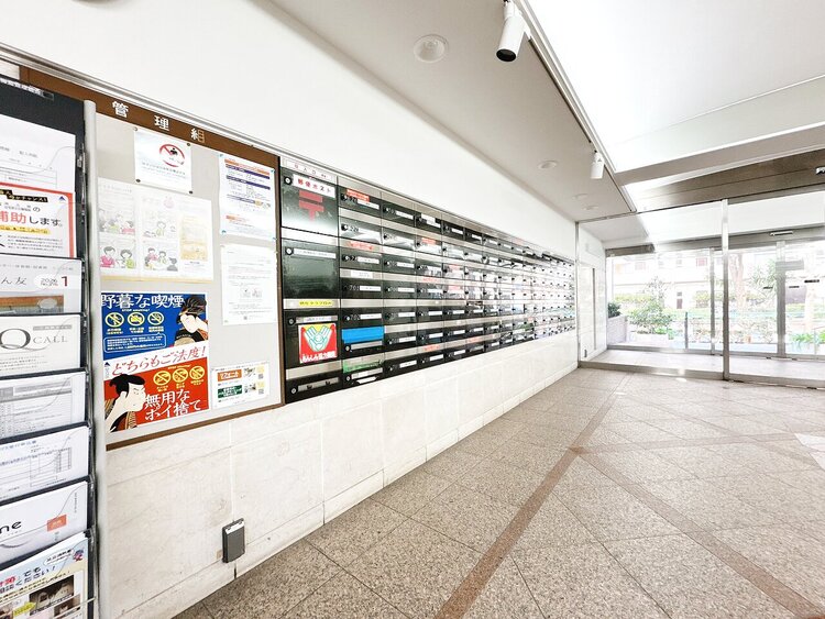 設備 郵便物を受け取るための郵便受けも、きちんと管理されています。