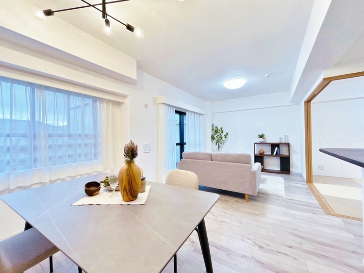 居間 ひとつひとつの空間に宿した機能性、そして美意識。