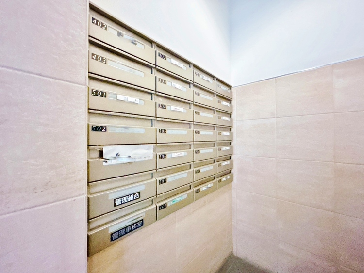 その他 郵便物を受け取るための郵便受けも、きちんと管理されています。