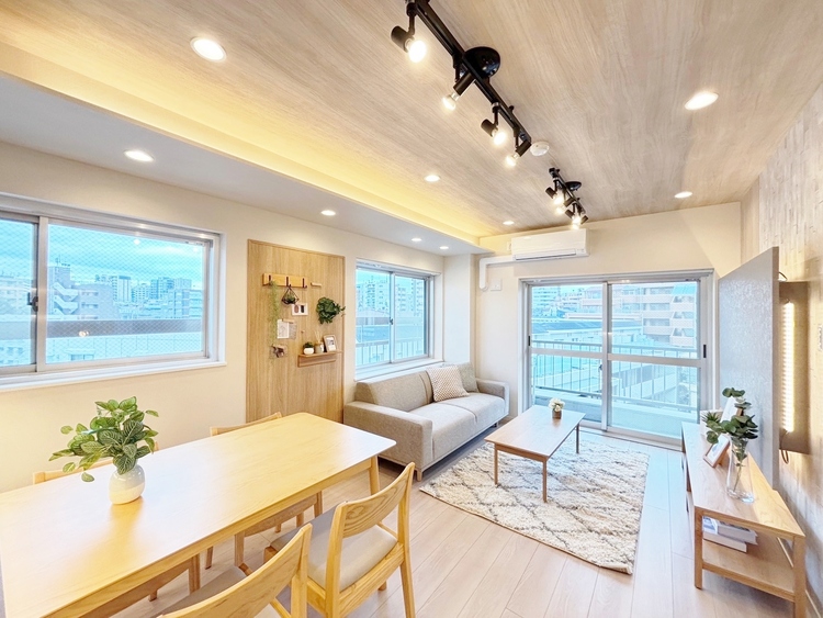 居間 「空間が織り成すひとつ先の住み心地」を演出します。