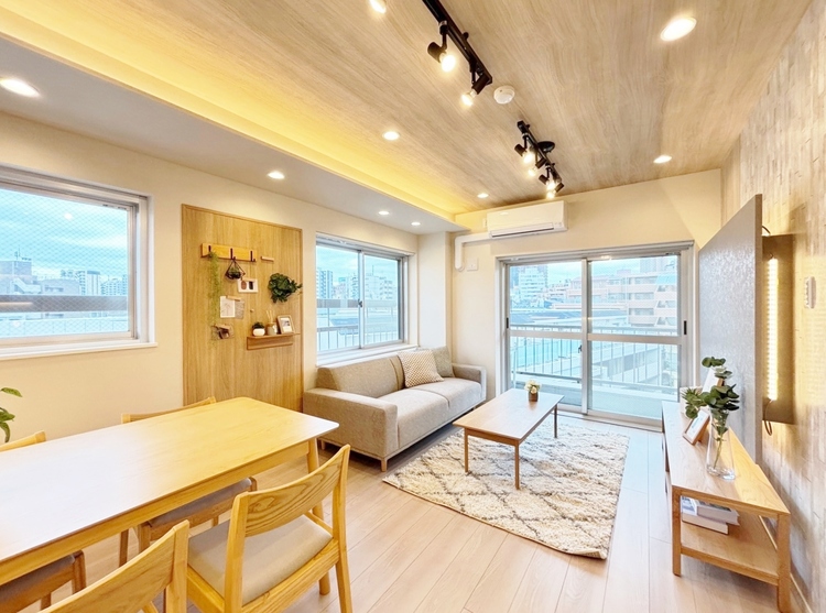 居間 過ごす時間が、たくさんの思い出として紡がれていく場所。